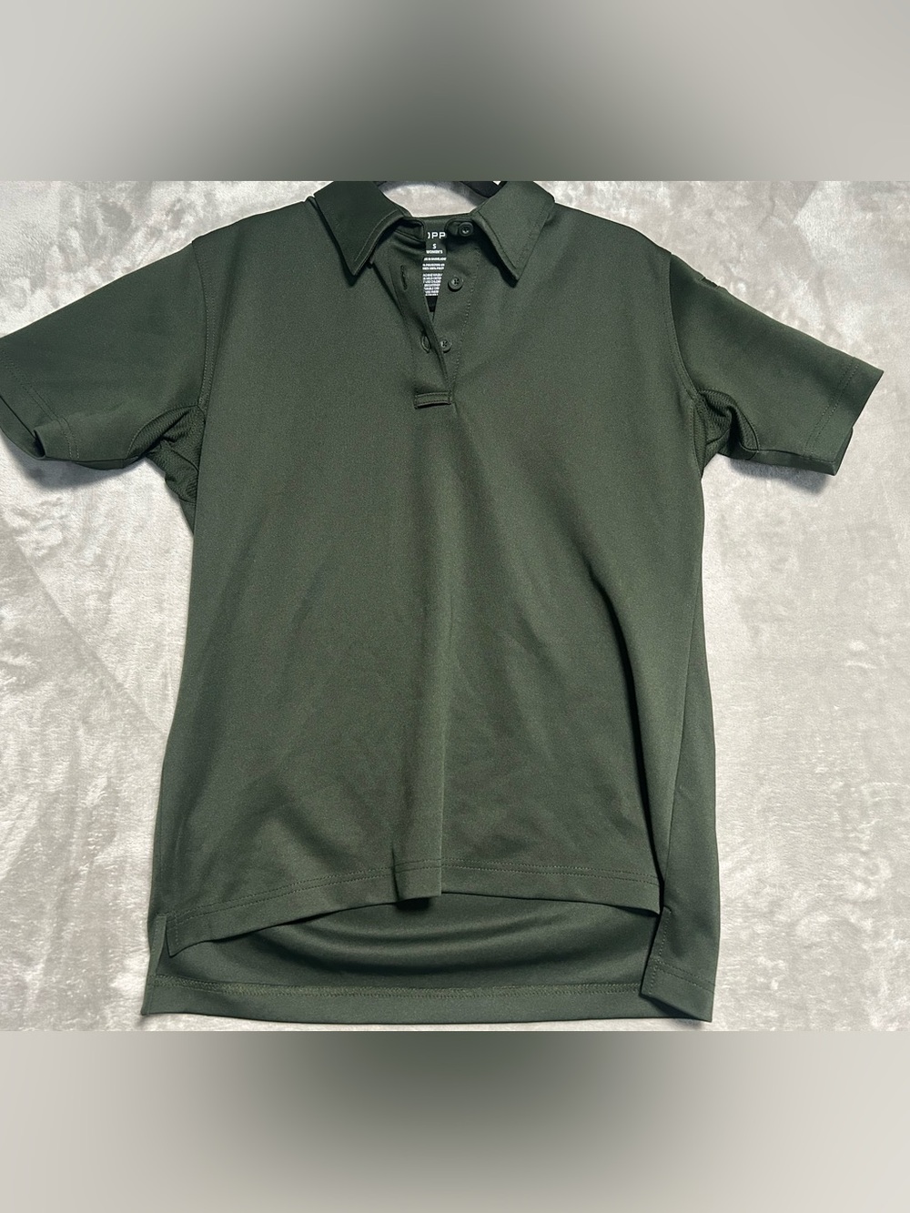 Propper Uniform Polo Shirt Women’s Small Forest Green Collared